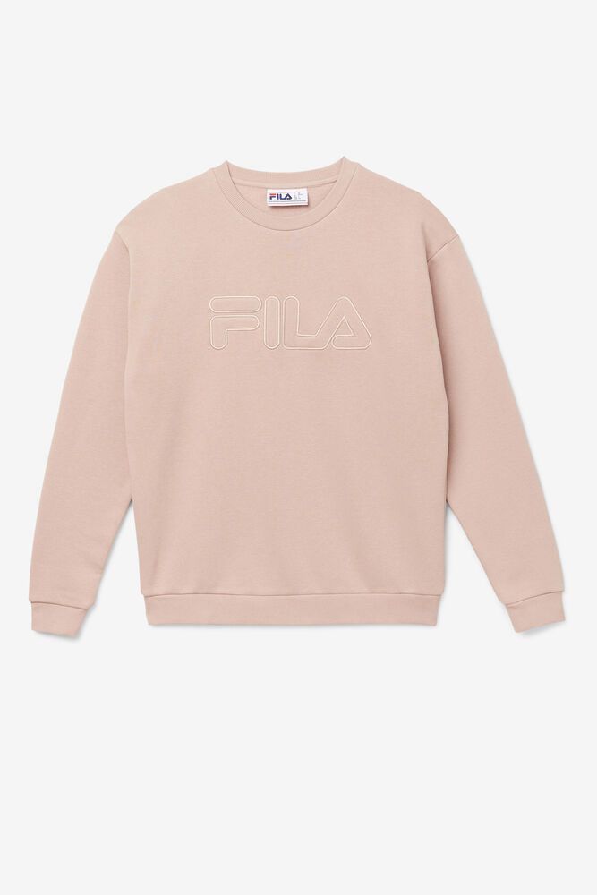 Fila Sweatshirt Womens Rose Riksha - Ireland 90357-PYGX